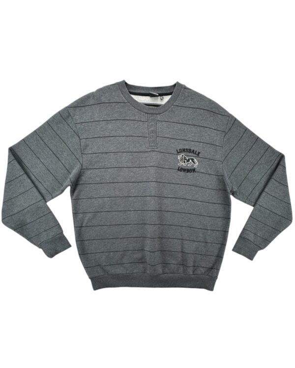 Lonsdale Bluza Męska Szara Logo L 40 EU