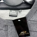 Lonsdale Bluza Męska Szara Logo L 40 EU - zdjęcie 3