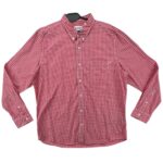 Timberland Koszula Męska Czerwona W Kratę XL 42 EU - zdjęcie 1