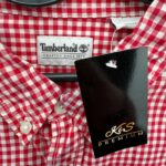 Timberland Koszula Męska Czerwona W Kratę XL 42 EU - zdjęcie 2