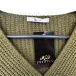 Tu Sweter Damski Khaki Dekolt Kopertowy M 38 EU - zdjęcie 2