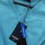 James Pringle Sweter Męski Turkusowy XL 42 EU - zdjęcie 2
