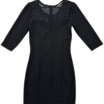 Made in Italy Sukienka Damska Czarna S 36 EU - zdjęcie 3