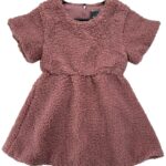 Fiona Co Sukienka Dziecięca Pudrowo Różowa 123 128 CM 8 LAT - zdjęcie 1