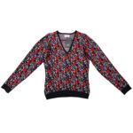 Savida Sweter Damski Kwiaty - zdjęcie 1