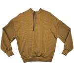 Zara Trafaluc Bluza Damska Oversize Musztardowa S 36 EU - zdjęcie 1