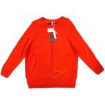 Capsule Sweter Damski Pomarańczowy Guziki XXL 44 46 EU - zdjęcie 1