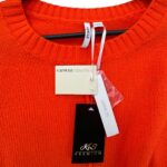 Capsule Sweter Damski Pomarańczowy Guziki XXL 44 46 EU - zdjęcie 2