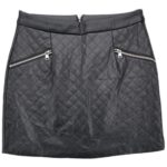 Only Spódnica Damska Czarna Imitacja Skóry M 38 EU - zdjęcie 1