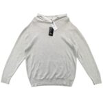 Next Bluza Męska Jasnoszara Swetrowa Z Kapturem 46 EU - zdjęcie 1