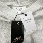 Next Bluza Męska Jasnoszara Swetrowa Z Kapturem 46 EU - zdjęcie 2