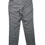 Hugo Boss Spodnie Eleganckie Męskie W Kratę Szare 48 EU - zdjęcie 3