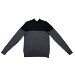 Next Czarno-szary Męski Sweter M 38 EU - zdjęcie 1