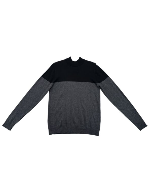 Next Czarno-szary Męski Sweter M 38 EU