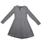 Primark Szara Sukienka Dzianinowa M 38 EU - zdjęcie 1