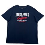 Jack Jones Koszulka Granatowa Męska XXL 44 EU