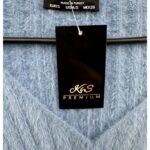 Bershka Krótki Sweter Niebieski S 36 EU - zdjęcie 2