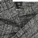 River Island Spódnica Damska Ołówkowa W Kratę Czarny Biały L 40 EU - zdjęcie 2