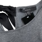 Coast Sukienka Dzianinowa Szara Falbanki XXL 44 EU - zdjęcie 2