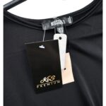 Missguided Sukienka Czarna Drapowana L 40 EU - zdjęcie 2