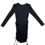 Missguided Sukienka Czarna Drapowana L 40 EU - zdjęcie 3