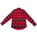 FF Koszula Flanelowa Czerwona Czarna M 38 EU - zdjęcie 3