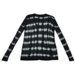 Cashel Kardigan Damski Wzór Tie Dye Czarny Guziki S 36 EU - zdjęcie 2