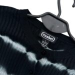 Cashel Kardigan Damski Wzór Tie Dye Czarny Guziki S 36 EU - zdjęcie 3