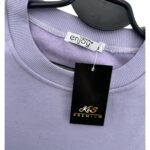 Enjoy Bluza Damska Fioletowa Zamki S 36 EU - zdjęcie 2