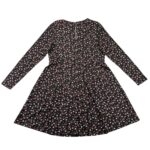 New Look Sukienka W Kwiaty Czarna Rozkloszowana XXL 44 EU - zdjęcie 3