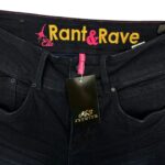 Rant Rave Damskie Jeansy Ciemnogranatowe L 12/30 R - zdjęcie 2