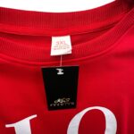 Bluza Damska Czerwona Nadruk Love 3XL 46 EU - zdjęcie 2