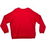 Bluza Damska Czerwona Nadruk Love 3XL 46 EU - zdjęcie 3