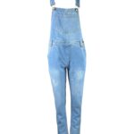 Boohoo Ogrodniczki Jeansowe Damskie Niebieskie M 38 EU - zdjęcie 1