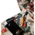 PrettyLittleThing Sukienka Mini Bufiaste Rękawy Kwiaty L 40 EU - zdjęcie 1