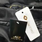 I Saw It First Legginsy Skórzane Czarne XS 34 EU - zdjęcie 2