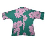 Judi Love By Very Kimono Damskie Wzór Zielone Różowe XL 42 EU - zdjęcie 3