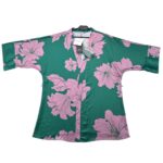 Judi Love By Very Kimono Damskie Wzór Zielone Różowe XL 42 EU - zdjęcie 1