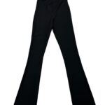 Topshop Spodnie Damskie Czarne Szeroka Nogawka Eleganckie XS 34 EU - zdjęcie 3