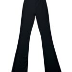 Topshop Spodnie Damskie Czarne Szeroka Nogawka Eleganckie XS 34 EU - zdjęcie 1