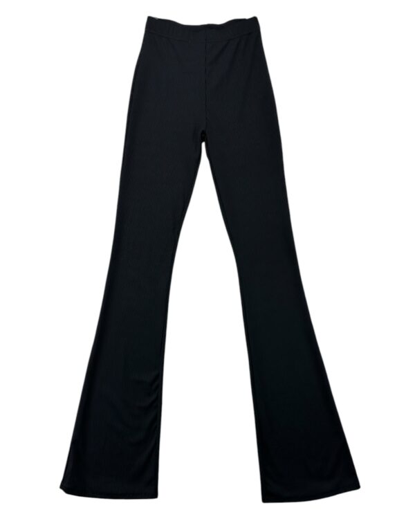 Topshop Spodnie Damskie Czarne Szeroka Nogawka Eleganckie XS 34 EU