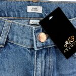 River Island Jeansy Dziecięce Przetarcia 10 Lat 140 CM - zdjęcie 3