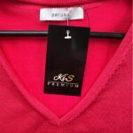 MS Sweter Damski Czerwony Elegancki XXL 44 EU - zdjęcie 2