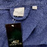 Velosso Szlafrok Męski Frotte Granatowy XXL 44 EU - zdjęcie 3