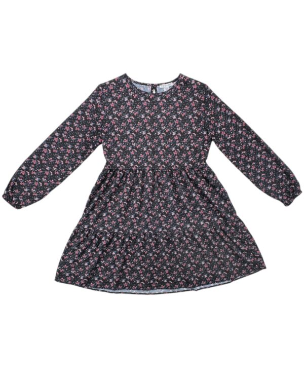 Primark Sukienka Dziewczęca Czarna W Kwiaty 158 CM 12 13 LAT