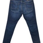 Jack Jones Jeansy Męskie Slim Fit Denim Granatowe - zdjęcie 3