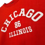 Dunnes Stores Bluza Damska Czerwona Nadruk S 36 38 EU - zdjęcie 2