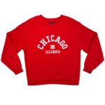 Dunnes Stores Bluza Damska Czerwona Nadruk S 36 38 EU - zdjęcie 1