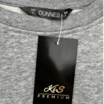 Dunnes Stores Bluza Damska Szara Nadruk S 36 38 EU - zdjęcie 3