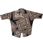 River Island Koszula Damska Czarna Wzorzysta XS 34 EU - zdjęcie 1